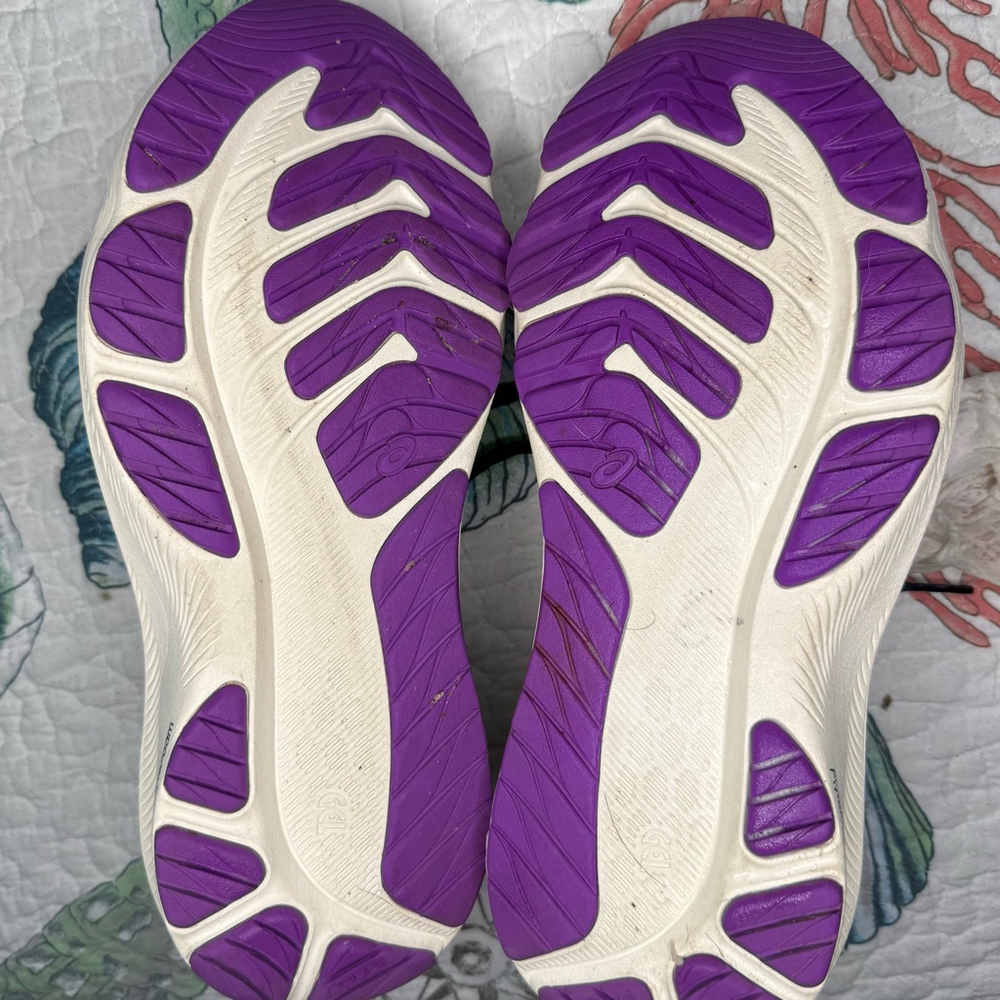 ASICS Women's Gel-Kayano LITE 3 Running Shoes, Blue & Purple, Size 10 - Picture 7 of 7